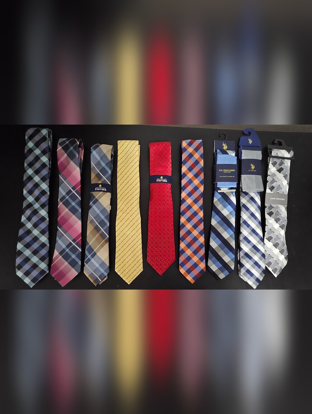 Brand New Mens Suit Tie's <9 Total> Stafford